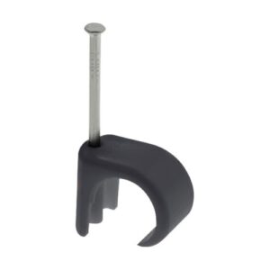 UNICRIMP 22-26MM ROUND CLIPS BLACK (50)