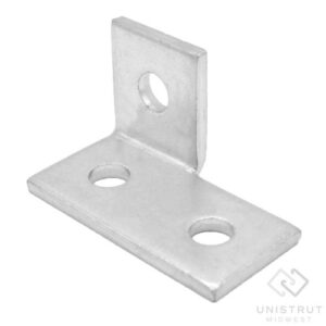 UNISTRUT 2+1 HOLE LEFT FITTING HG