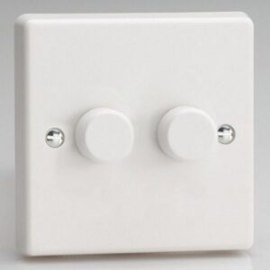 VARILIGHT 2G 2W PUSH ON/OFF 250W DIMMER