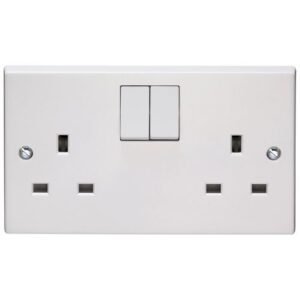 VOLEX 2G SWITCHED SOCKET