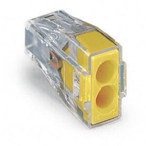WAGO 2-PORT 24A(2.5MM)PUSH CONNECTOR (100)