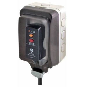 BG 1G UNSWITCHED SOCKET (LARGE HOUSING)