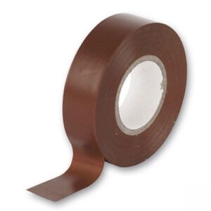 PVC TAPE 20M BROWN