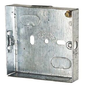 1G 16MM METAL BACK BOX