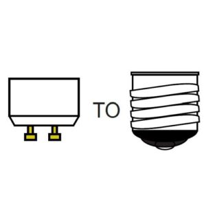 GU10 - ES LAMP ADAPTOR