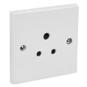5A ROUND PIN UNSWITCHED SOCKET