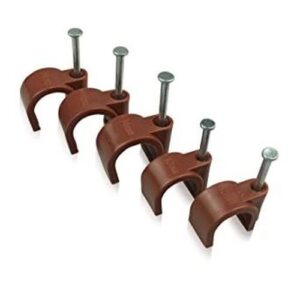 4.5MM ROUND CLIPS BROWN (10PK)