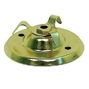 3WAY POLISHED BRASS CEILING HOOK