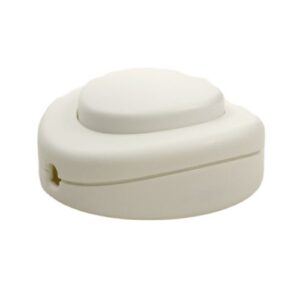 3C 2A INLINE WHITE FOOT SWITCH