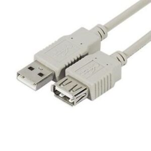 USB MALE.A TO USB FEMALE.A LEAD (3MTR)