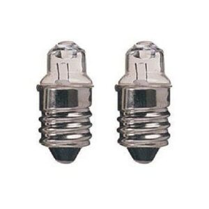 2.5V MES LENS END TORCH LAMPS 2PK