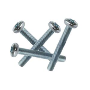 M5 POZI PAN HEAD MACHINE SCREW 50MM - 20PK