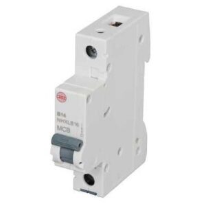 WYLEX 16A MINIATURE S/POLE B-TYPE MCB