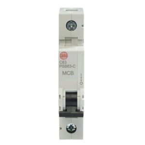 WYLEX 63A C-TYPE SINGLE POLE MCB