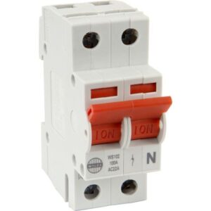 WYLEX 100A DP SWITCH INCOMER
