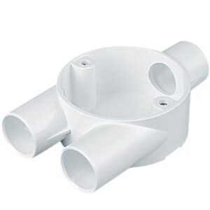 20MM 3WAY Y-BOX WHITE